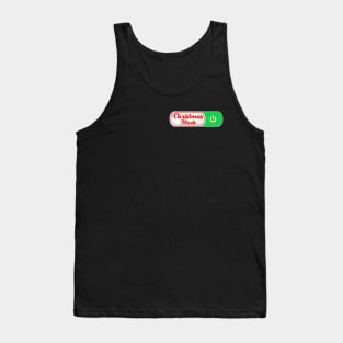 Christmas Mode Button Tank Top